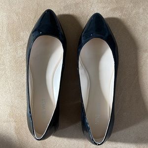 Nine West Black Patent Leather Flat